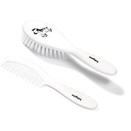 BabyOno Soft Hair Brush, White - Children's comb
