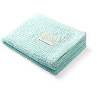 BabyOno Bamboo Knitted Blanket 75 × 100cm, Turquoise - Blanket