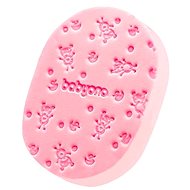 BabyOno Gentle Baby Washing Sponge, Pink - Luffa