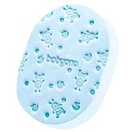 BabyOno jemná detská umývacia špongia, modrá - Lufa