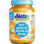 ALETE Organic Carrots with Potatoes and Chicken 190g - Baby Food