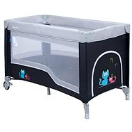 Baby Mix Travel Cot, Dark Grey - Travel Bed
