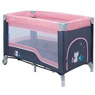 Baby Mix Cat Travel Cot, Pink - Travel Bed