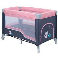 Baby Mix Cat Travel Cot, Pink - Travel Bed
