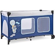 Caretero Travel Cot Simplo Plus 2018, Navy - Travel Bed