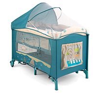 Milly Mally Mirage Deluxe Travel Cot, Blue Bird - Travel Bed