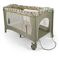 Milly Mally Mirage Travel Cot, Grey Bird - Travel Bed