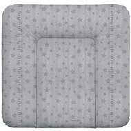 CEBA Changing Pad for Commode Soft 75x72cm Denim Style Stars Grey - Changing Pad