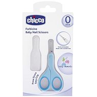 Chicco scissors with round tip - blue - Nail Scissors