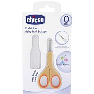 Chicco scissors with round tip - orange - Nail Scissors