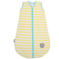 Natulino winter sleeping bag, Yellow Stripes / Mint, 3-layer - Children's Sleeping Bag