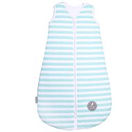 Natulino sleeping bag spring/autumn, Mint Stripes / White - Children's Sleeping Bag