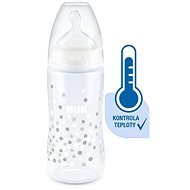 NUK FC+ cumisüveg hőmérséklet-szabályozóval 300 ml - fehér - Cumisüveg