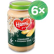 Hami Fruit and Cereal with Banana and Oatmeal 6× 190g - Baby Food