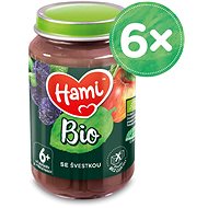 Hami ORGANIC with Plum 6× 190g - Baby Food