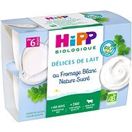 HiPP ORGANIC Dairy Dessert Cottage Cheese 6× (4× 100g) - Baby Food