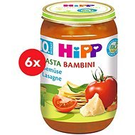 HiPP BIO PASTA BAMBINI Zeleninové lazane 6× 220 g - Príkrm