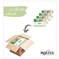 Moltex Pure & Nature Mini size 2 (4×38 pcs) - Eco-Friendly Nappies