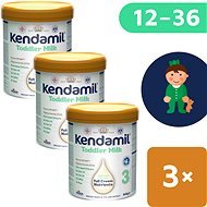 Kendamil Toddler Milk 3 DHA+ (3 × 800 g) - Baby Formula