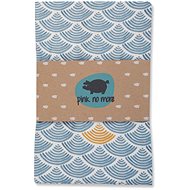 PINK NO MORE 3in1 bamboo blanket 120x120, Blue Ocean - Blanket