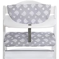 HAUCK Deluxe padding for Alpha+ chair, Teddy grey - Cover