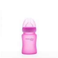 EverydayBaby Glass Sensor Bottle 150ml Pink - Baby Bottle