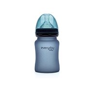 EverydayBaby Glass Sensor Bottle 150ml Blueberry - Baby Bottle