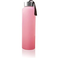 EverydayBaby Glass Bottle 400ml Rose Pink - Drinking Bottle