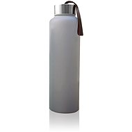 EverydayBaby Glass Bottle 400ml Quiet grey - Drinking Bottle