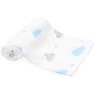 SCAMP Cloth Diapers 70x70cm Blue Clouds 3 pcs - Baby Nappies