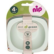 NIP Green Line kis tál 2 db Green/Light green - Gyerektányér