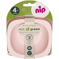 NIP Green Line Bowl 2 pcs Orange/Light Orange - Children's Bowl