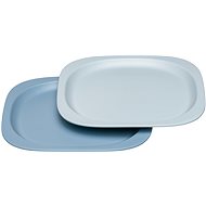 NIP Green Line Plate 2pcs Blue/Light Blue - Plate