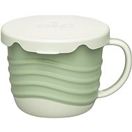 NIP Green Line Snackbox 2-in-1 1 pc Green - Children's Plate