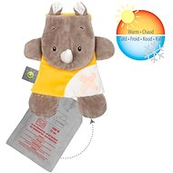 NATTOU Pet with Thermophore Buddiezzz Hippo - Baby Sleeping Toy