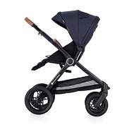 PETITE&MARS 2in1 Trails Anthracite Blue - Baby Buggy