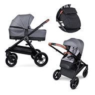 PETITE&MARS 2in1 Trails Ultimate Grey - Baby Buggy