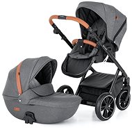 PETITE&MARS Rover II 2in1 Grey - Baby Buggy