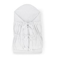 PETITE&MARS Lace-up Nurse wrap with solid coconut liner - Swaddle Blanket
