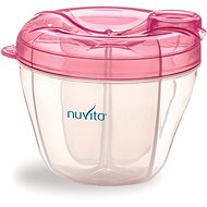 NUVITA milk powder container and dispenser, Pastel pink - Milk Powder Dispenser