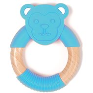 Bo Jungle kousátko B-Teether Animal Wood Blue Monkey - Kousátko