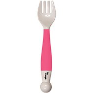 Bo Jungle flexible spoon with fork Pink - Children's Cutlery