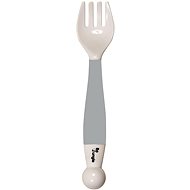 Bo Jungle flexible spoon with fork Grey - Children's Cutlery