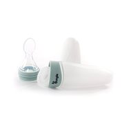 Bo Jungle spoon with dispenser and cover Blue - Children's Cutlery