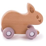 Bo Jungle B-Woody Rabbit Pastel Pink - Baby Toy