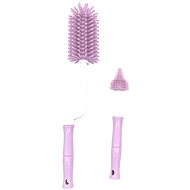 Bo Jungle B-Bottle Brush Set Pink - Brush for Cleaning Feeding Bottles