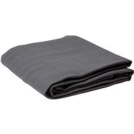 Terra Gaia 100% organic cotton 120×120 cm grey - Children's Bath Towel