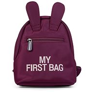 CHILDHOME My First Bag Aubergine - Small Backpack