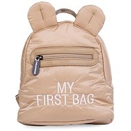 CHILDHOME My First Bag Puffered Beige - Small Backpack
