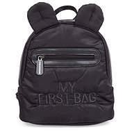 CHILDHOME My First Bag Puffered Black - Children's Backpack